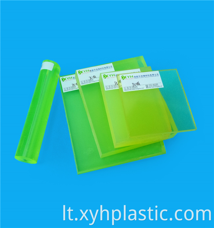 Transparent Clear PU Plates